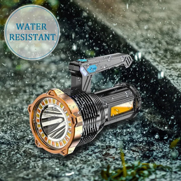 1200000LM LED Rechargeable Flashlight - Waterproof, USB Charging