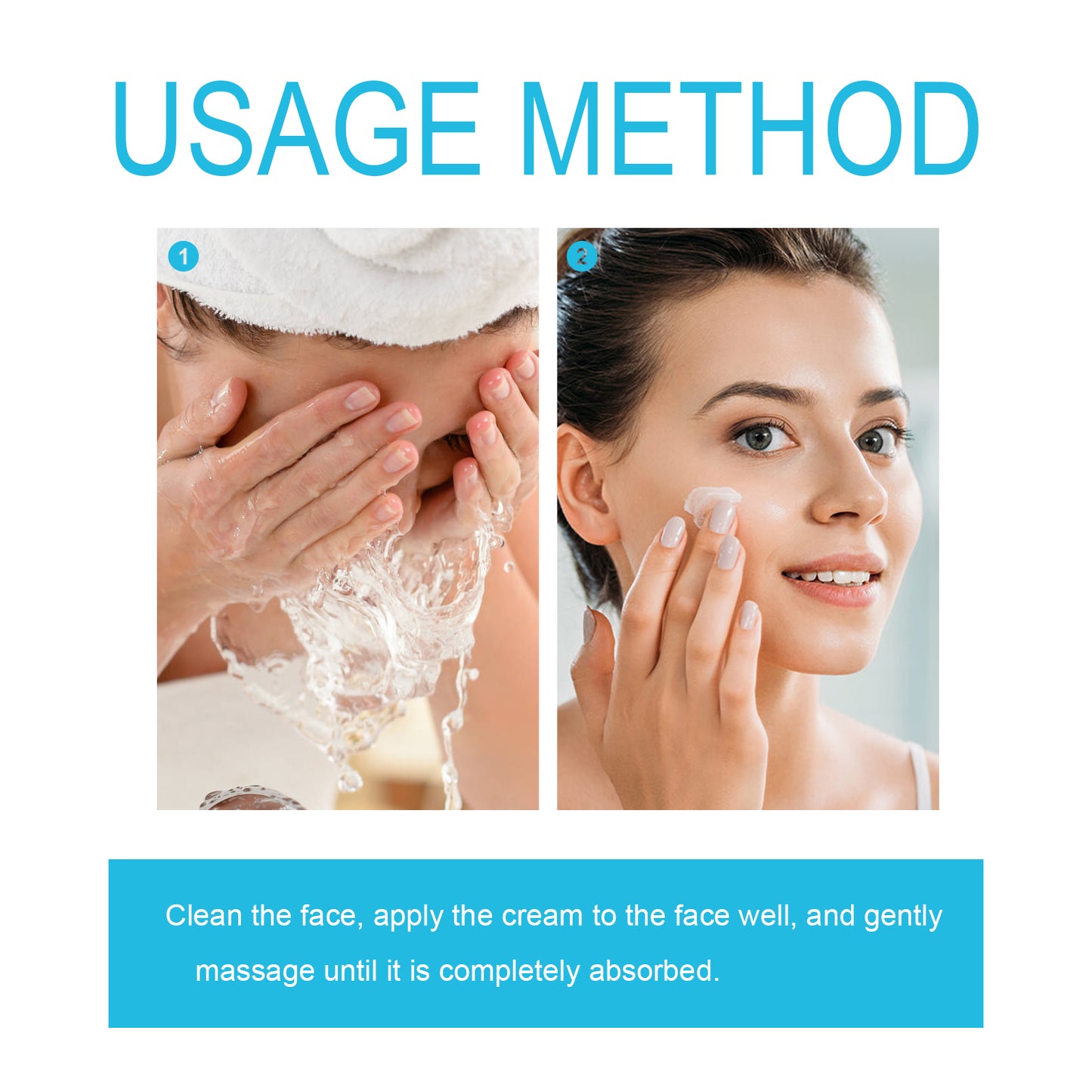 Hyaluronic Acid Face Cream - Anti-Aging Moisturizer for Fine Lines & Wrinkles