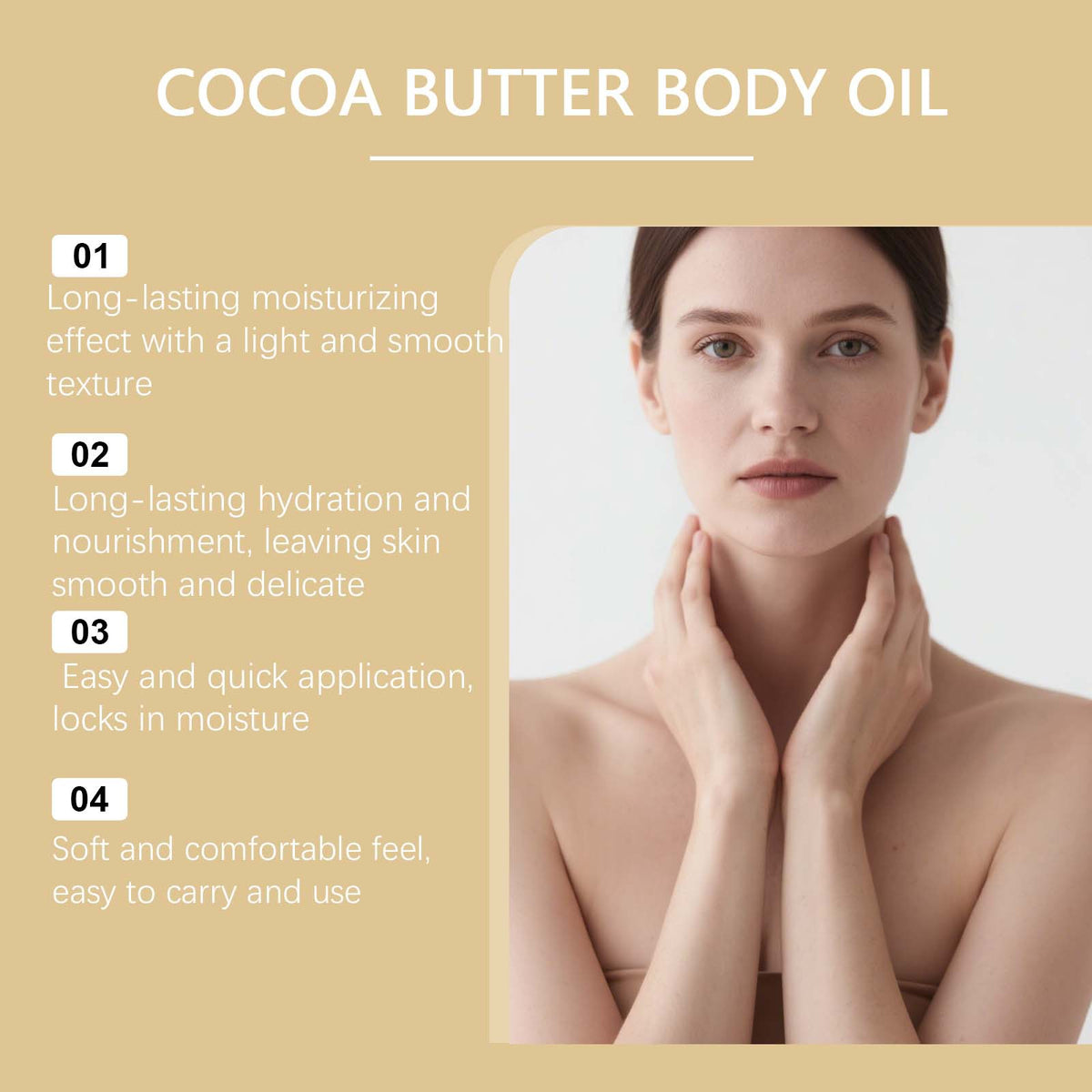 Rich Fragrant Body Oil with Cocoa Butter – 30ML
