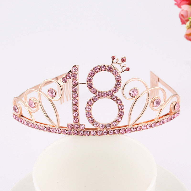 Diamond Crown Hair Clip - Multiple Colors