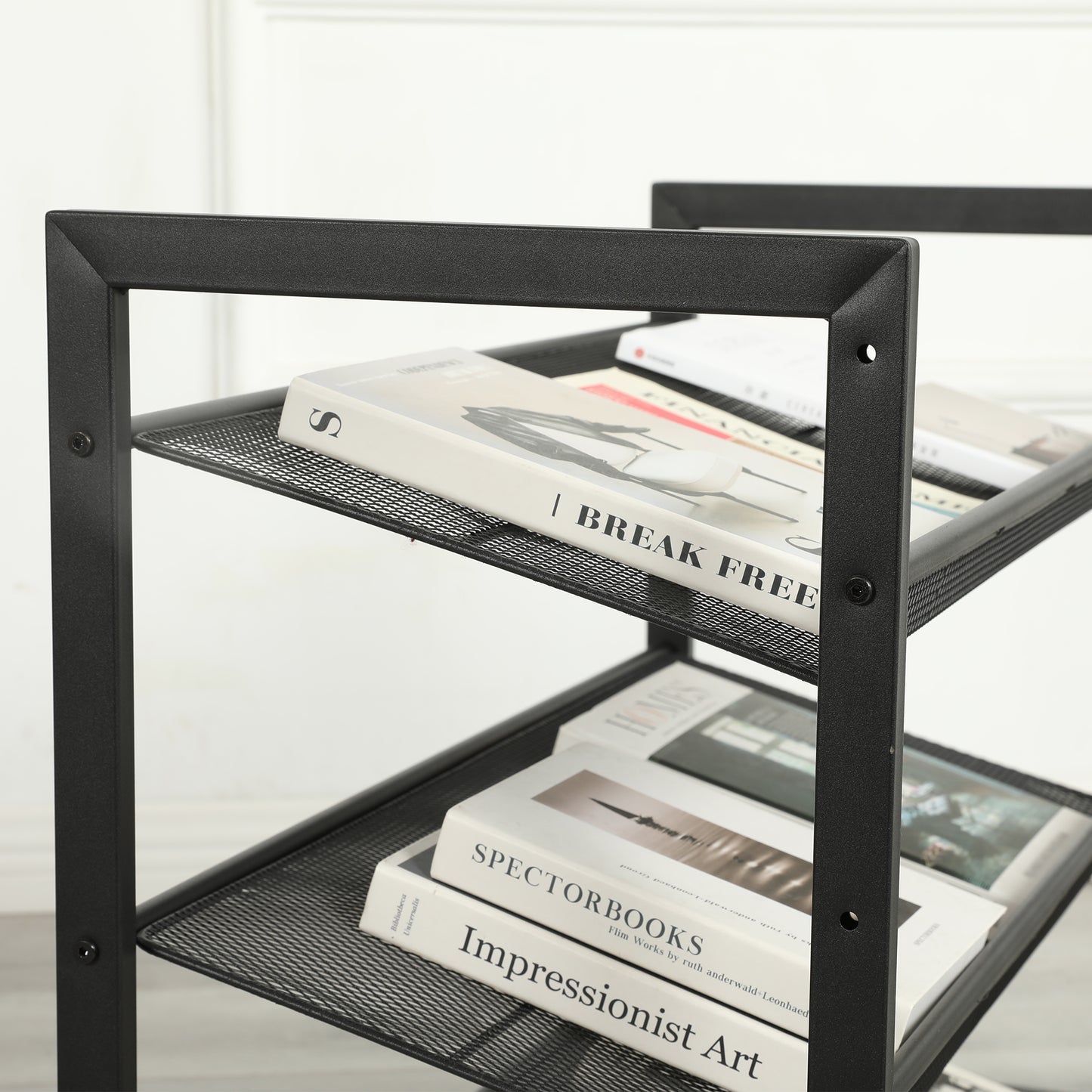 3-Tier Adjustable Shoe Rack - Freestanding Storage Organizer - Black