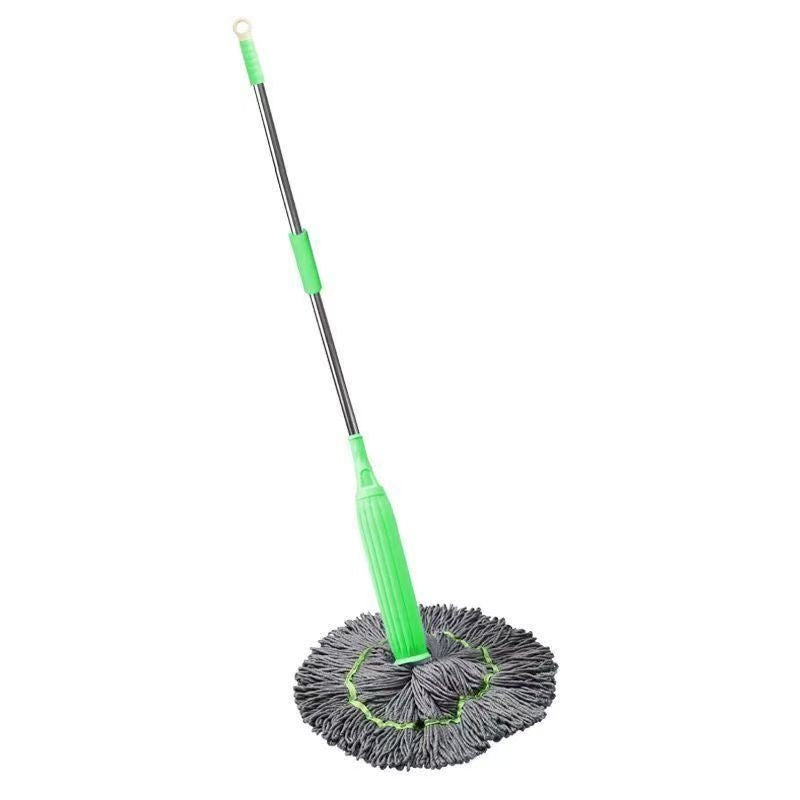 Self-Twisting Rotating Mop with Large Cloth for Dry & Wet Cleaning