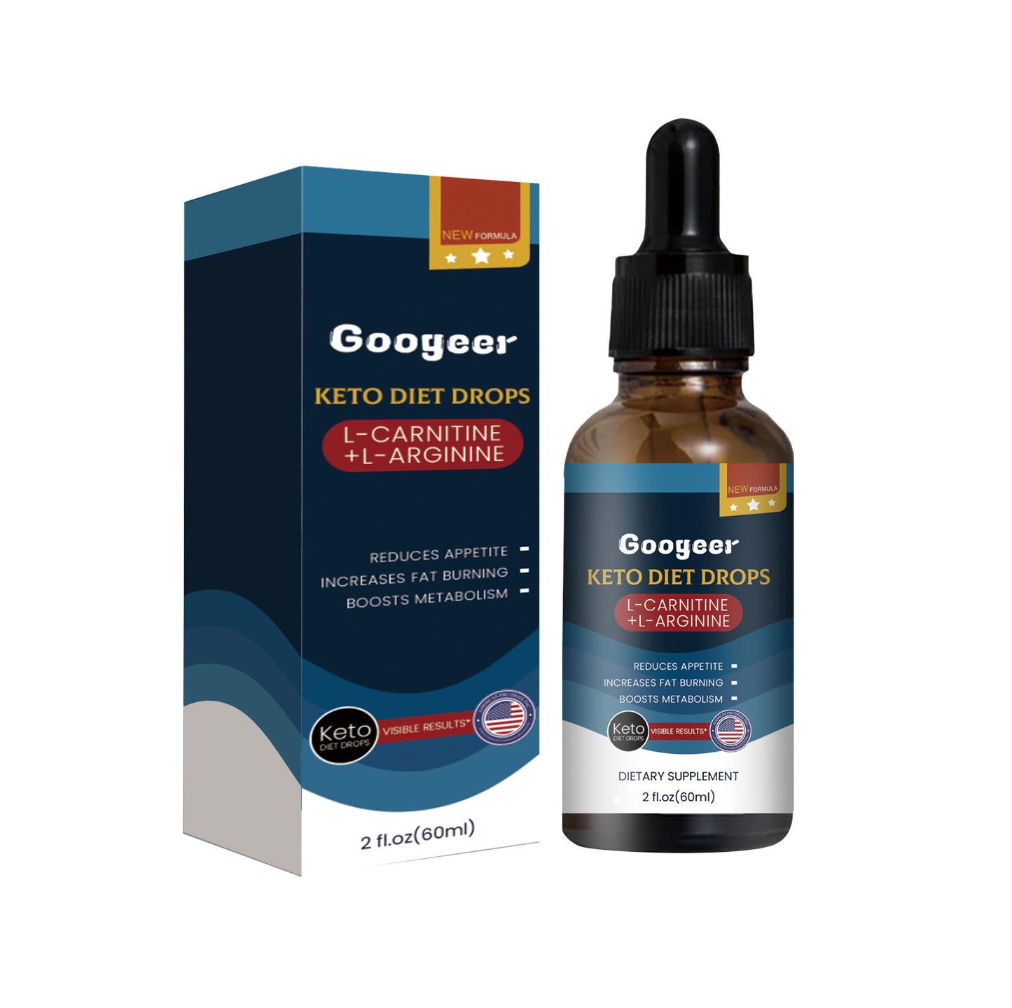Highlight Body Curve Firming Slimming Drops - 60ml Body Shaping Solution