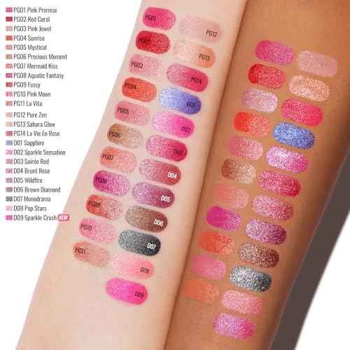 Oulac Halloween Black Lipstick Grey Black with Silver Shimmer - Moisture Creamy Lipstick for Women, Vegan & Gluten Free - D07 Monodrama