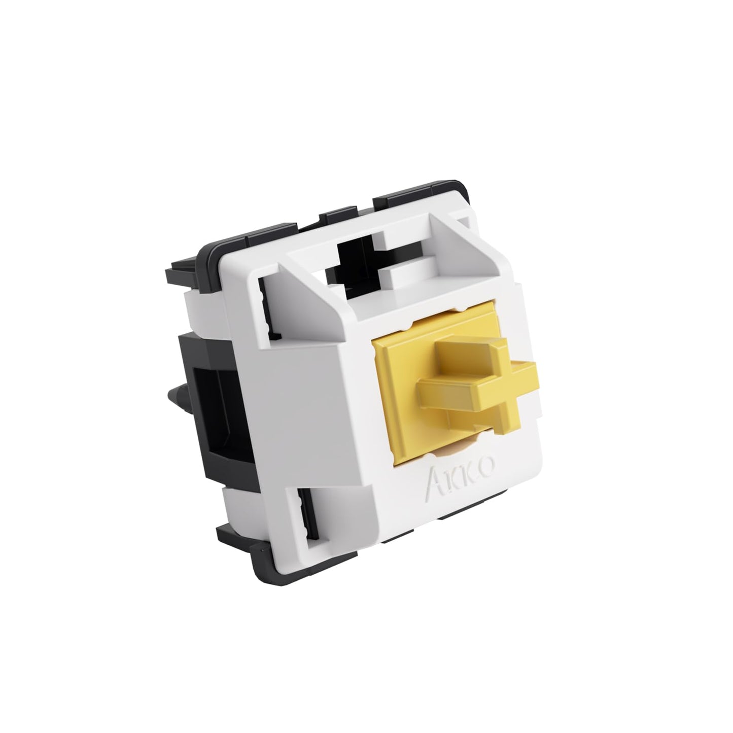 Akko V3 Penguin Tactile Silent Keyboard Switch for Mechanical Gaming Keyboard, 5-Pin 50gf Quiet Pre-Lubed Switches with Standard MX Structure (45pcs)