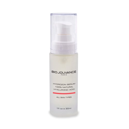 BIO JOUVANCE PARIS - Hyaluronic Acid Serum 1oz / 30ml - Anti-Aging | Hydrating & Moisturizing | Hyaluronic Acid 80% | 100% Plant Base | Daily Facial Skin Care Treatment Regimen | Made in France