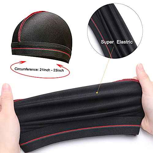 ForceWave Silky Durag for Men Wave Cap Satin Dorag for Men Women 360 Wave