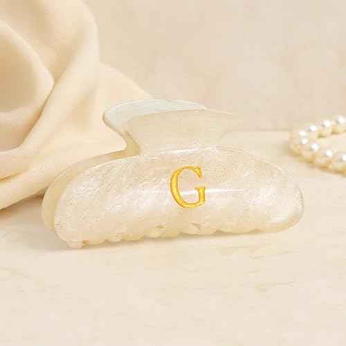 Initial Cute Hair Clips - Letter Elegant Hair Claw Clips, Fashion Glitter Claw Clips Durable Hair Clips, Wedding Gift, Bridesmaid Gifts, Birthday Gifts, Christmas Gift, Letter A