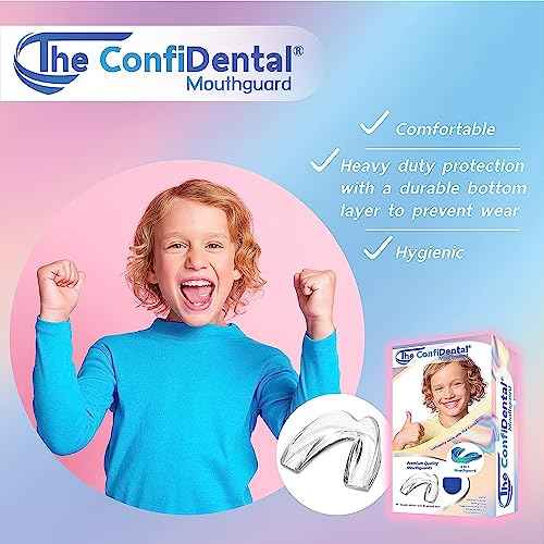 The ConfiDental Mouth Guard for Grinding Teeth at Night - 2 Models for Child or Small Mouth Pack of 6 Moldable Dental Night Guards for Teeth Grinding and Clenching Teeth Grinding Mouth Guard for Sleep