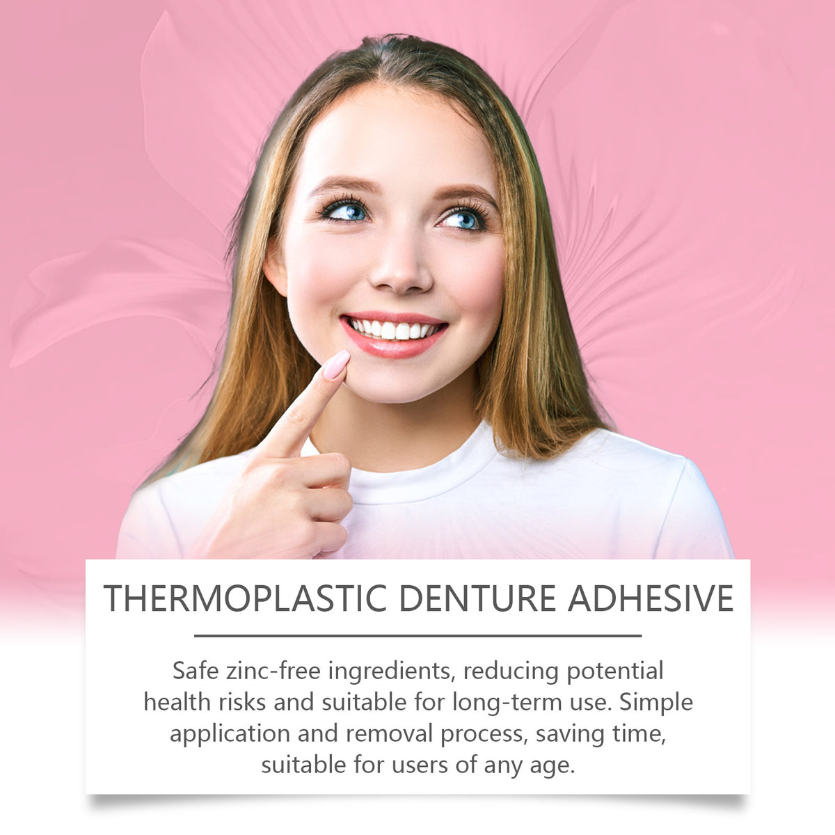 Dentures Fixed Adhesive Improves Comfort And Protects Gums