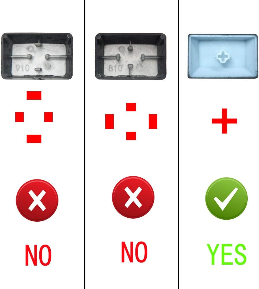 10Keys Corsair FPS Red Backlit Keycaps Replacement for Cherry Key Switches Gaming Keyboards(QWERDF+WASD)