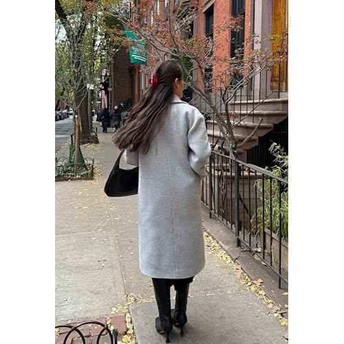 Premium Durable Acetate Hair Claw - 4 Inch Red Claw Clip For Women | Cute Clip For Thick Or Thin Hair | Large Hair Claws | (Red)