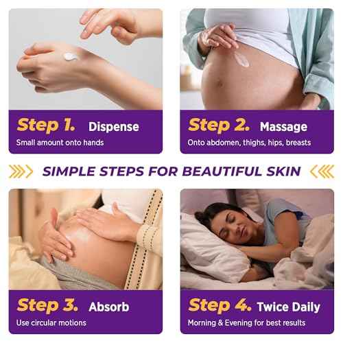 Stretch Mark Cream Prevention for Pregnancy - Maternity Cream for Stretch Marks Removal | Nourishing Formula ? Prevents Stretch Marks & Improves Elasticity - 4 oz (120g) (4 oz (120g))