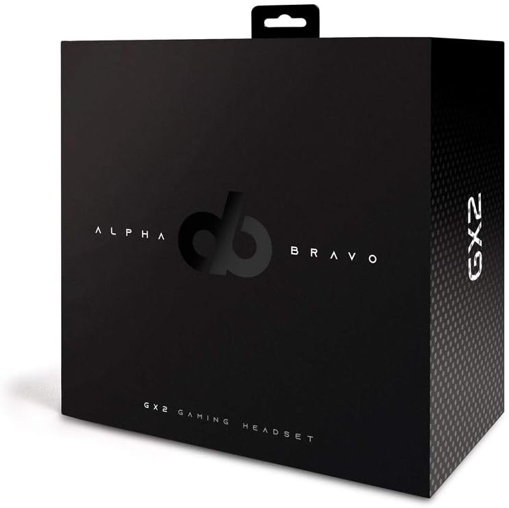 Alpha Bravo by Veho GX-2 Gaming Headset for PC/MAC/Notebooks | Wired | Compatible with Playstation PS4 | Professional Noise Cancelling Microphone | VAB-002-GX-2