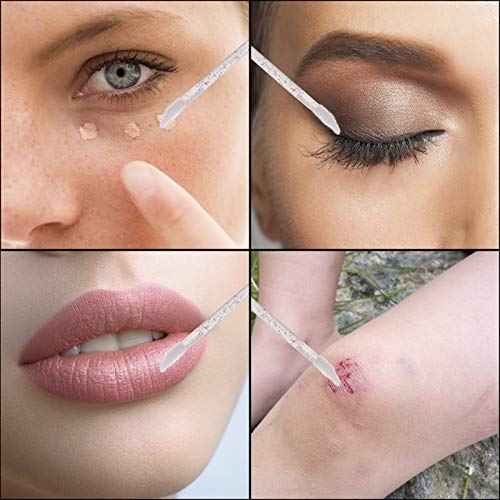 300 Counts Lip Applicators Disposable Lip Brushes Crystal Lipstick Lip Gloss Wands, Pink