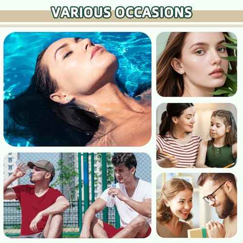 26 Pcs Ear Piercing Kit Ear Disposable Piercing Gun Kit Includes 4 Pcs Self Piercing Gun 18 Pcs Cubic Zirconia Earrings Stud Hoop Earrings 4 Cleaning Pads Easy-to-Use Ear Piercer Kit Tool