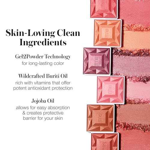 RMS Beauty Redimension Hydra Powder Blush ? Hydrating Mineral Powder Blush with Buildable Natural Color, Lightweight Long-Lasting Finish, Clean & Cruelty-Free 0.15 oz