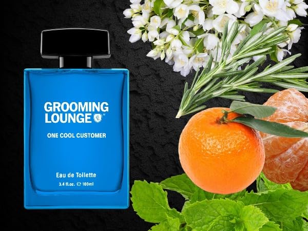 Grooming Lounge Men's Fagrances Eau de Best Perfume for Men - For Warm and Mischievous Mens Fragrances - So Handsome Devil Perfumes Women, Men & Unisex 3.4 oz (One Cool Customer)