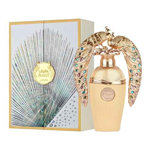 Lattafa Afeef for Unisex Eau de Parfum Spray, 3.4 Ounce / 100 Ml