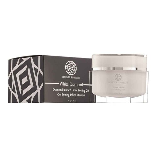Forever Flawless Diamond Infused Facial Peeling Gel. New & Improved Formula for Best Exfoliation, Microdermabrasion, Purification & Detox for a Flawless, Glowing Skin.