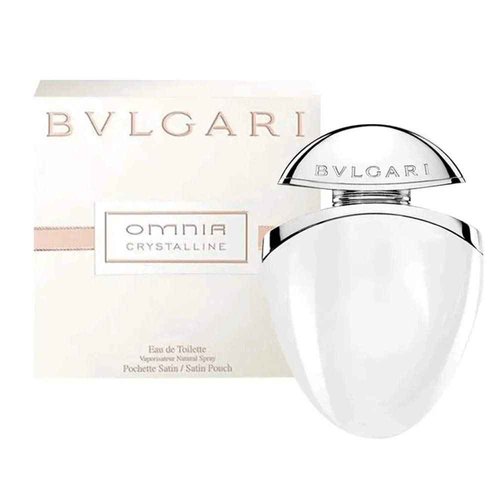 Bvlgari Omnia Crystalline Eau De Toilette Spray for Women, 0.84 Ounce