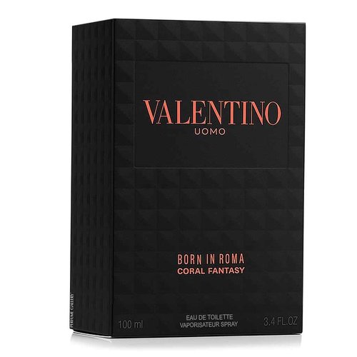 Uomo Born In Roma Coral Fantasy by Valentino for Men - 3.4 oz EDT Spray