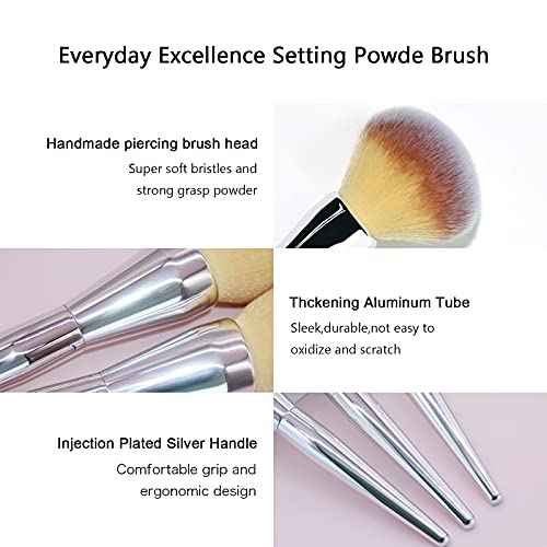 Foundation Brush,Daubigny Large Powder Brush Flat Arched Premium Durable Kabuki Makeup Brush Perfect For Blending Liquid,Cream and Flawless Powder,Buffing, Blending,Concealer ¡¦