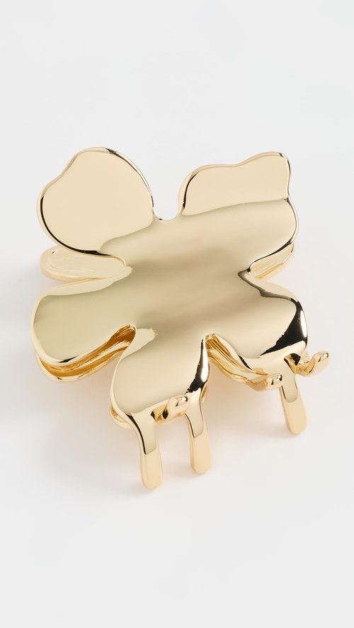 Lele Sadoughi Women's Lily Claw Clip, Gold, One Size