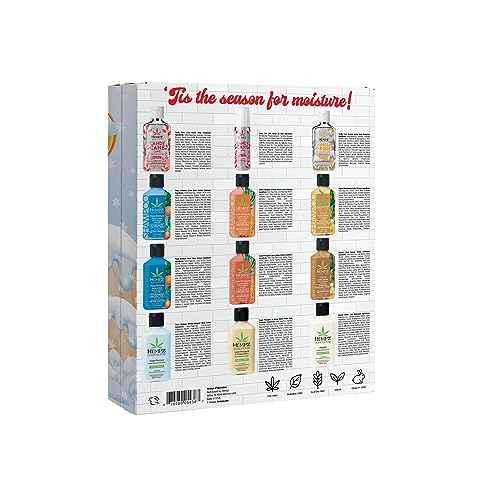 Hempz Twelve Days of Hydration Skin Care Gift Set (12-pack) - Holiday Limited Edition