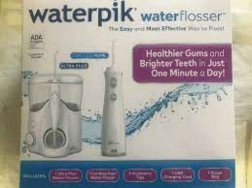 Waterpik Ultra Plus and Cordless Pearl Water Flosser Combo Pack