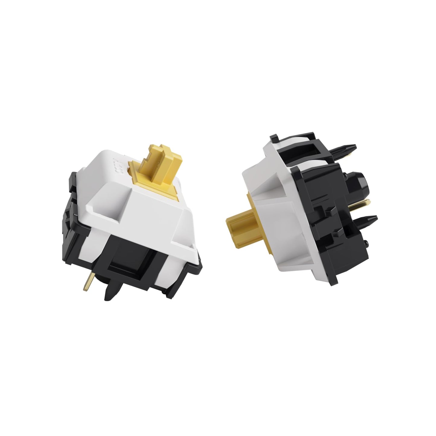 Akko V3 Penguin Tactile Silent Keyboard Switch for Mechanical Gaming Keyboard, 5-Pin 50gf Quiet Pre-Lubed Switches with Standard MX Structure (45pcs)