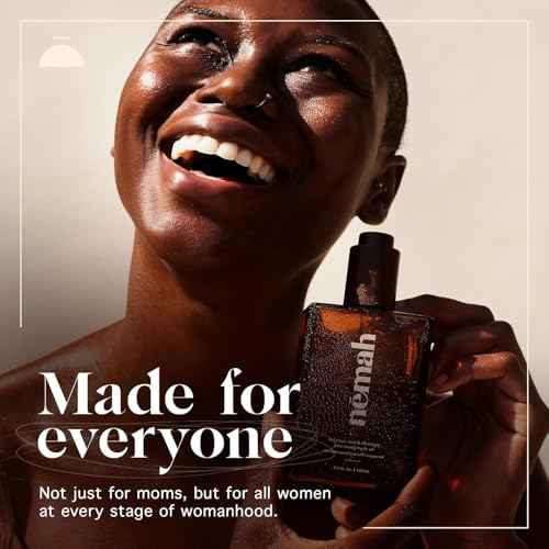 Nemah - Nourishing Belly Oil for Pregnant Women - Hydrating Stretch Mark Oil with Jojoba and Coconut Oil - Vegan & Cruelty-Free - 3.4 fl. oz.