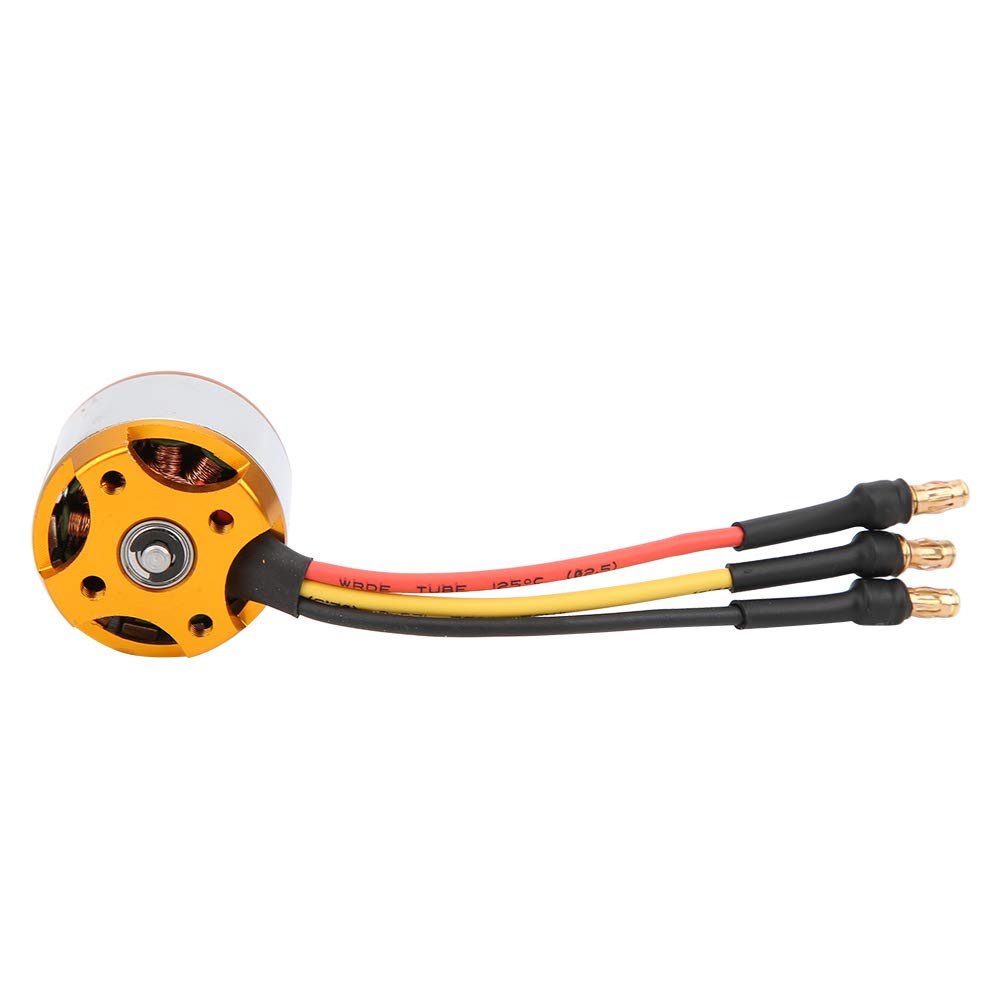 1400KV Brushless Motor Outrunner, Professional High Power Brushless Motor, RC Brushless Motor Controller for RC Quadcopter(1400KV)