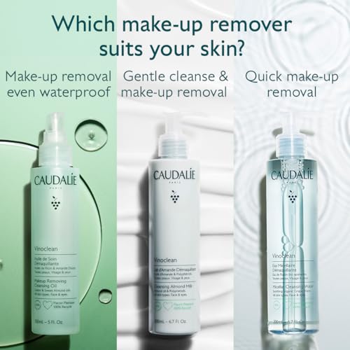 Caudalie Vinoclean Makeup Removing Cleansing Oil, Waterproof Makeup Remover