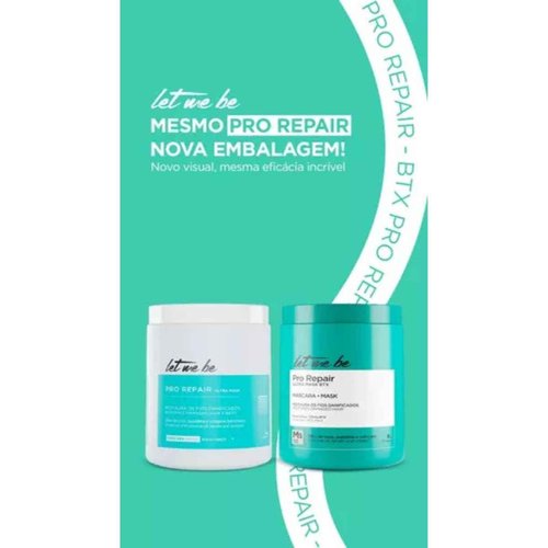 Let Me Be Pro Repair Ultra Mask BTX 1kg / 35.27 oz – Deep Conditioning Hair Mask for Damaged, Dry, Bleached, or Chemically Treated Hair – Intense Nourishment, Shine & Smoothness – Pro Repair