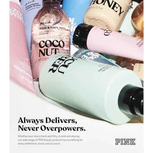 Victoria's Secret PINK Vanilla & Dreamy Body Mist, Notes of Coconut & Caramel (8.4 oz)