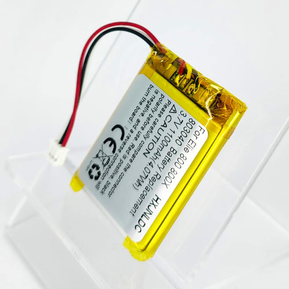 3.7V 803040 1100mAh Battery Replacement for Turtle Beach Elite 800 Elite 800X Stealth 700 Gen 2 Wireless Surround Sound Gaming Headset and DIY 3.7-5V Electronic Products Battery Replacement