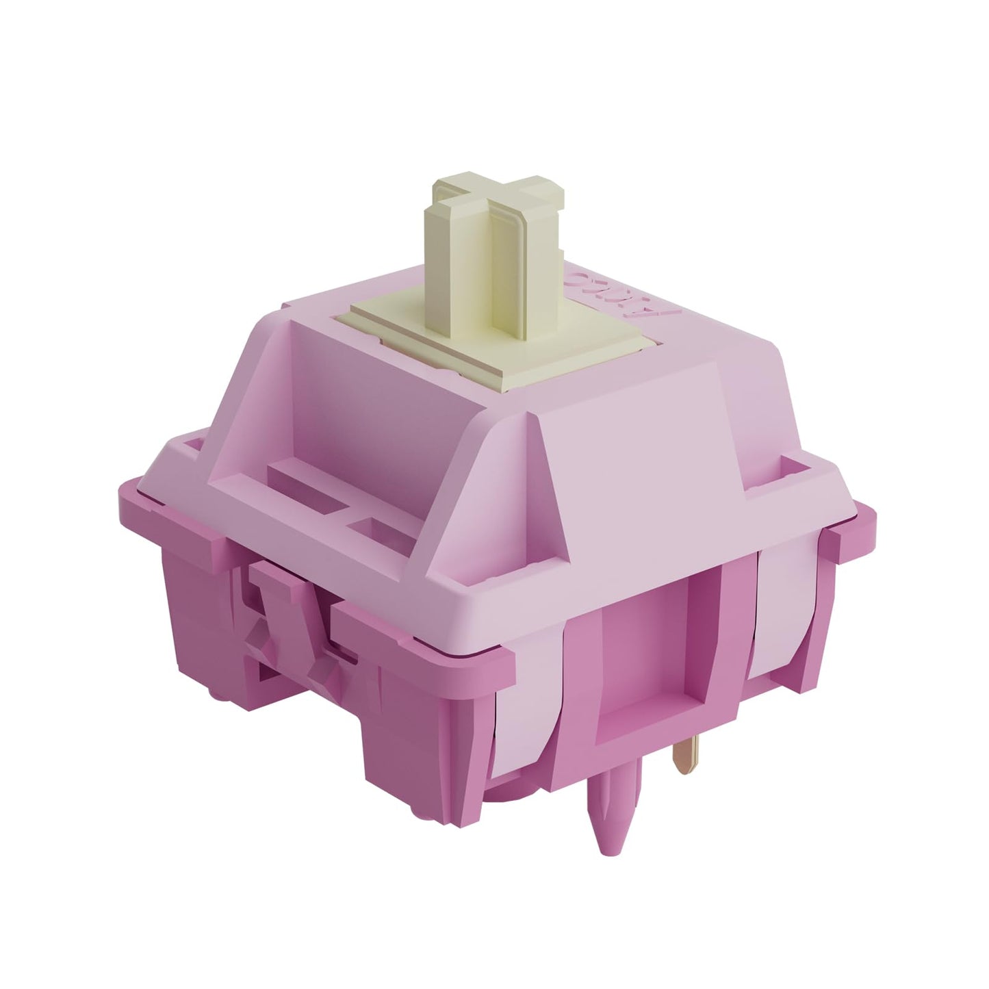 Akko V3 Creamy Purple Pro Keyboard Switch for Mechanical Gaming Keyboard, 5-Pin 30gf Tactile Switches Pre-Lubed Key switches(45pcs)