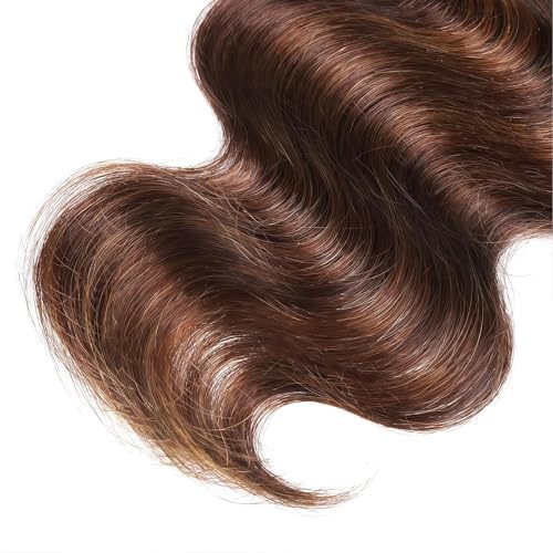 P4/30 Highlight Human Hair Body Wave Bundles 24 26 28 Inch Brazilian Virgin Hair Double Weft Quick Weave 3 Bundles Soft Silky Weave for Black Women