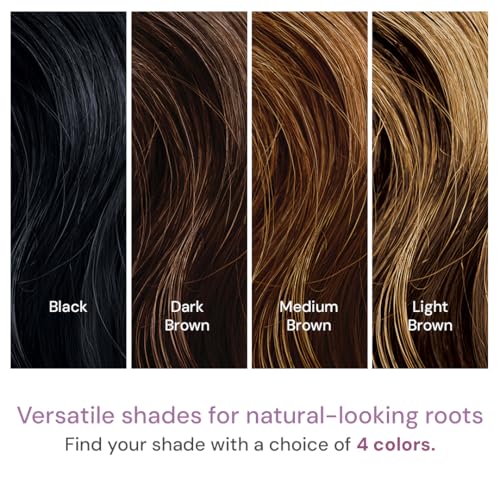 Style Edit Root Touch Up Stick - Instant Concealer for Grays and Roots (Dark Brown)