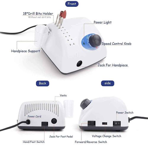 Goluao The New 40000RPM Stainless Steel Professional Electric Grinder is Safe to Operate and Has A Wide Range of Uses