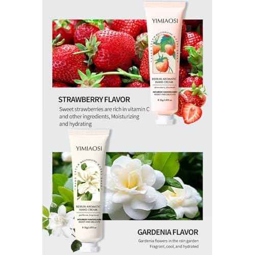 10pcs Hand Cream Gift Set, Deep Moisturizing Hand Lotion Cream Lip Mask Set For Girls