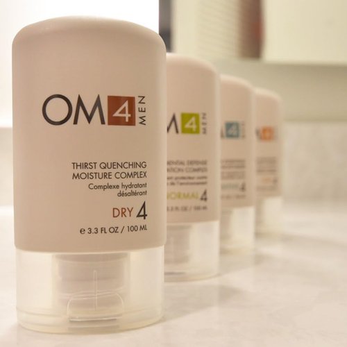 Organic Male OM4 Dry Step 4 - Thirst Quenching Moisture Complex Moisturizer Lotion for Men with normal to dry skin