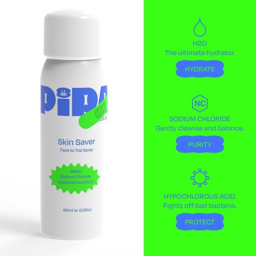 Pipa Ultimate Bundle – Complete 5-Step Routine with Gentle Cleanser, Hydrating Mist, Lightweight Moisturizer, Hypochlorous Acid Spray & Mineral Sunscreen – Safe Skincare for Kids