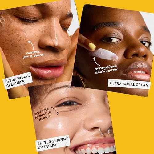 Kiehl's Travel Size Skincare Gift Set, $49 Value, Contains Travel Size Face Wash, Sunscreen with SPF 50, and Moisturizer, TSA Friendly