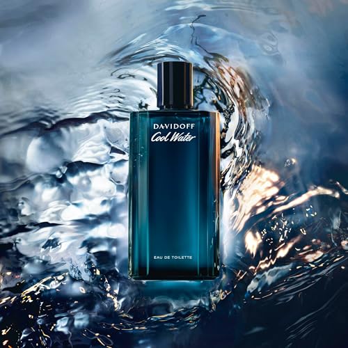 Davidoff Cool Water Eau de Toilette ? Aromatic Men's Cologne ? With Notes of Coriander, Mint, Lavender & Amber ? Long Lasting Fragrance
