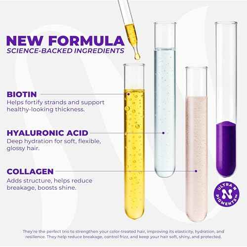 naissant Perla Beige Hair Purple Toning Mask | Eliminates Brassiness | Neutralizes Yellow & Orange Tones | Paraben, Ammonia & Sulfate Free | Pro-Vitamin B5, Olive Oil & Honey (Perla Beige) 10.1 Fl Oz