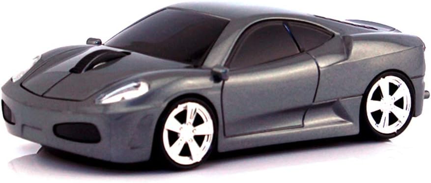 2.4Ghz Wireless Car Shape Mouse 3D Optical Gaming Mice USB Mini Receiver for PC Laptop Computer