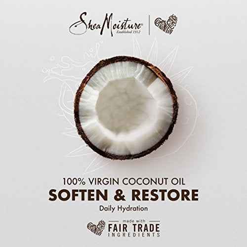 100% Virgin Coconut Oil Daily Hydration Body Lotion by Shea Moisture for Unisex - 13 oz Body Lotion