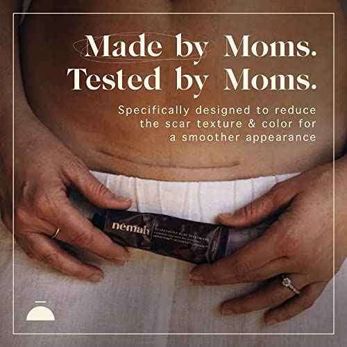 Nemah - Restorative Scar Treatment for C Section Recovery - C Section Scar Treatment for Postpartum - Reduces the Appearance of Scars from Acne - Vegan & Cruelty-Free - 1 oz.